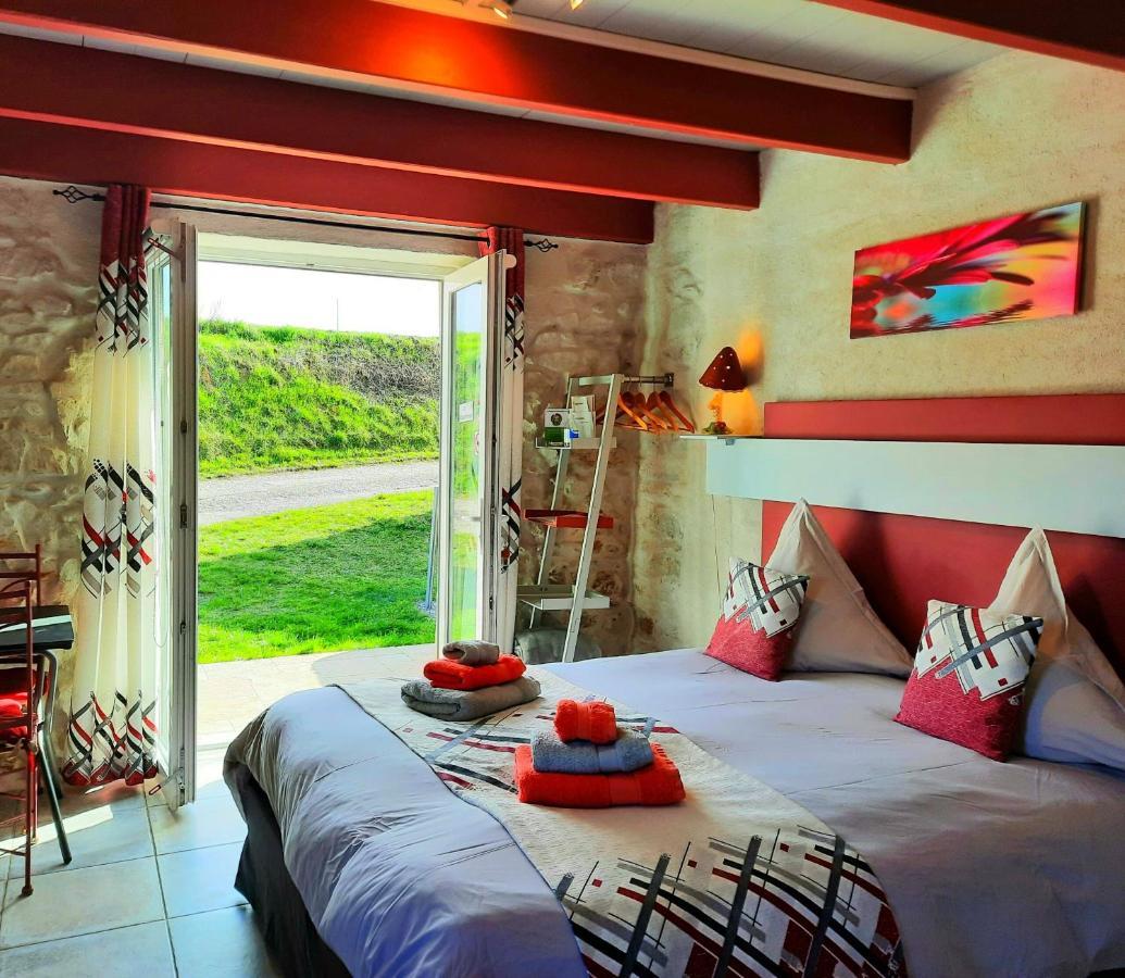 Bed and Breakfast L'Echappee Tremoussante Saint-Barthelemy-de-Vals Екстер'єр фото