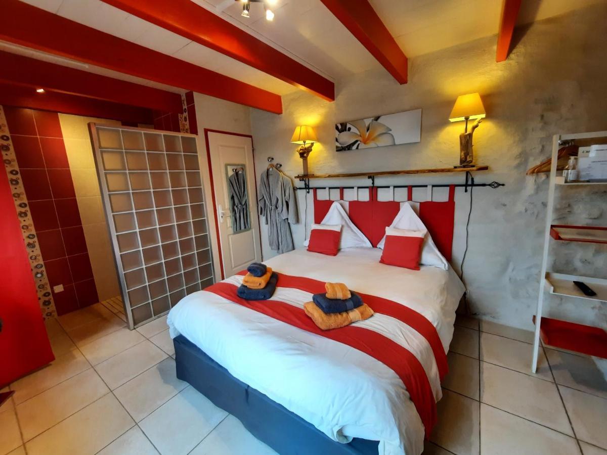 Bed and Breakfast L'Echappee Tremoussante Saint-Barthelemy-de-Vals Екстер'єр фото