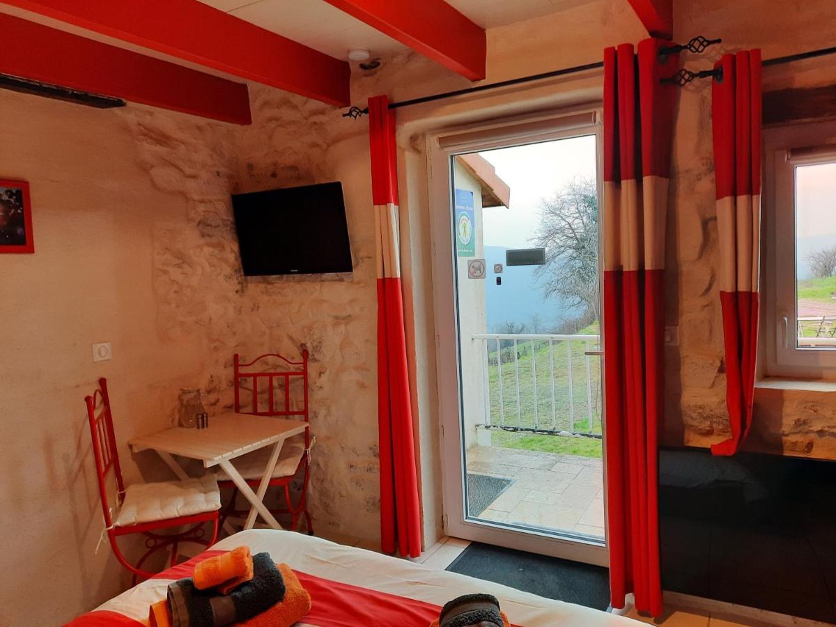 Bed and Breakfast L'Echappee Tremoussante Saint-Barthelemy-de-Vals Екстер'єр фото