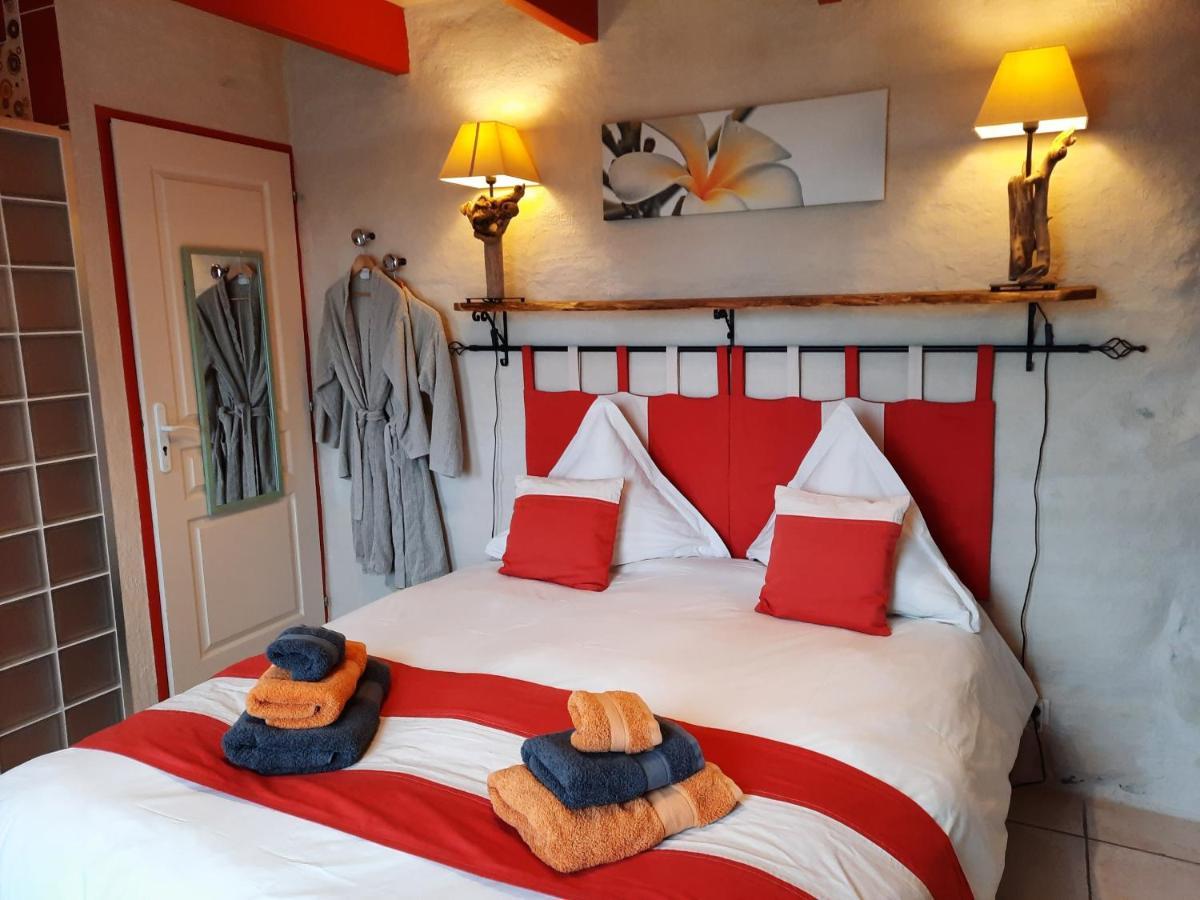 Bed and Breakfast L'Echappee Tremoussante Saint-Barthelemy-de-Vals Екстер'єр фото