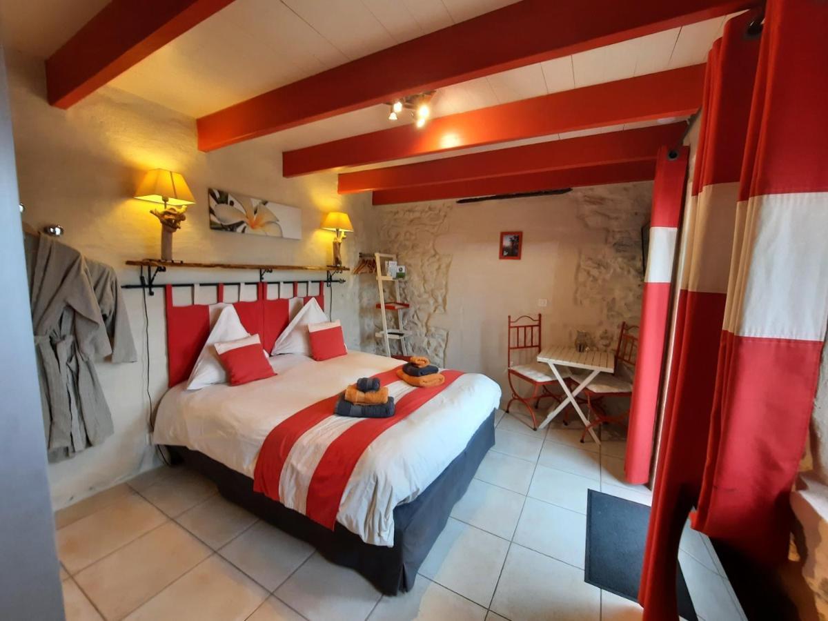 Bed and Breakfast L'Echappee Tremoussante Saint-Barthelemy-de-Vals Екстер'єр фото