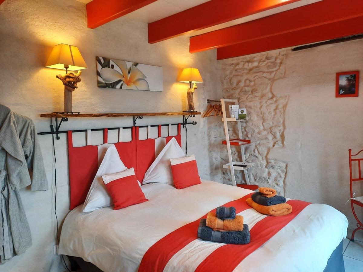Bed and Breakfast L'Echappee Tremoussante Saint-Barthelemy-de-Vals Екстер'єр фото